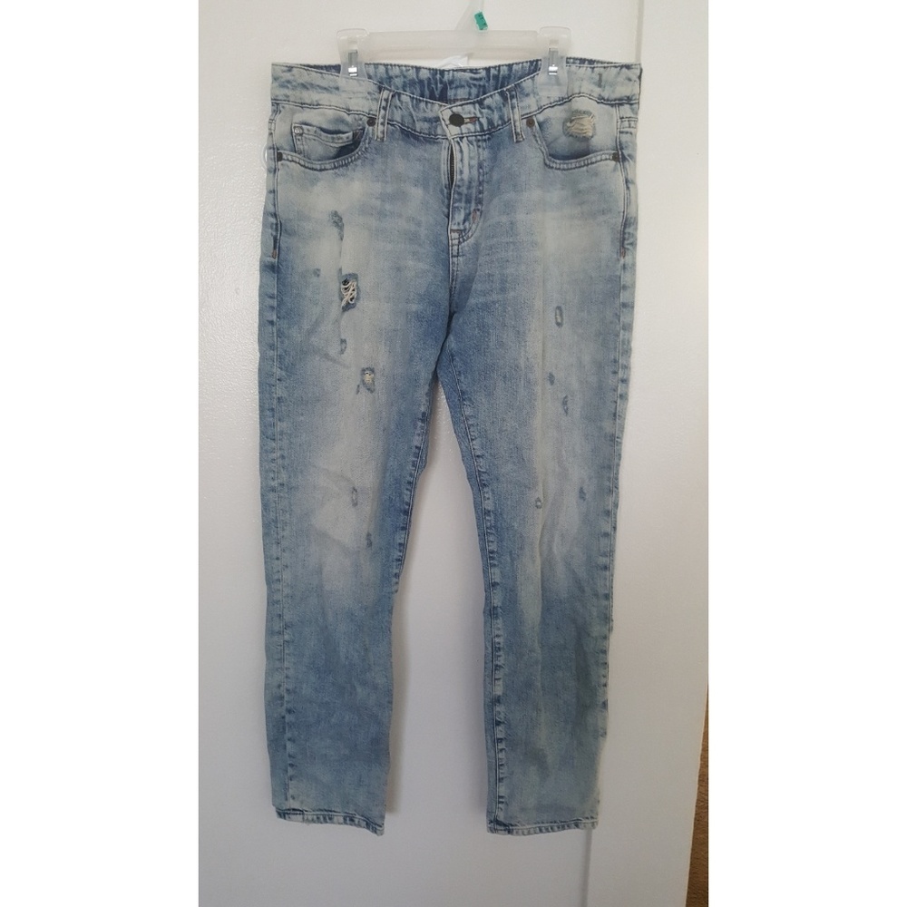 Ralph Lauren Size 29 Destroyed Boyfriend Jeans